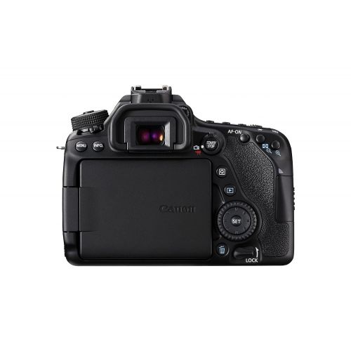 캐논 Canon Digital SLR Camera Body [EOS 80D] with 24.2 Megapixel (APS-C) CMOS Sensor and Dual Pixel CMOS AF - Black