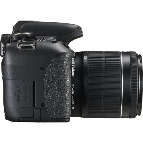 캐논 Canon EOS Rebel T6i Digital SLR with EF-S 18-55mm IS STM Lens - Wi-Fi Enabled