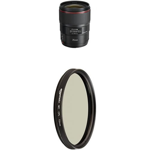 캐논 Canon EF 35mm f1.4L II USM Lens and UV Protection Lens Filter - 72 mm