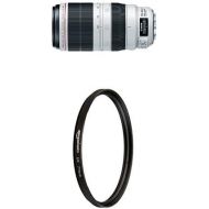 Canon EF 100-400mm f4.5-5.6L IS II USM Lens with Circular Polarizer Lens - 77 mm
