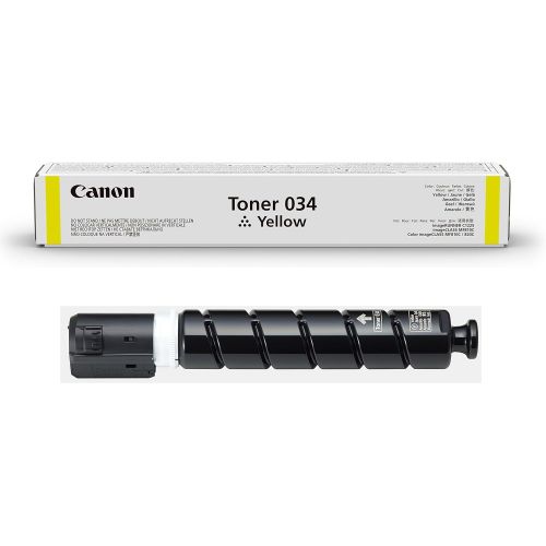 캐논 Canon Genuine Toner Cartridge 034 (9451B001) (1-Pack, Yellow), Works with Canon imageCLASS MF820Cdn and MF810Cdn
