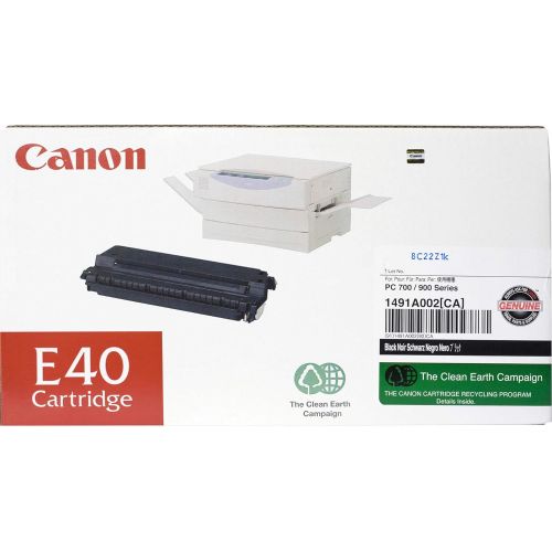 캐논 Canon E40 Toner Cartridge - Black
