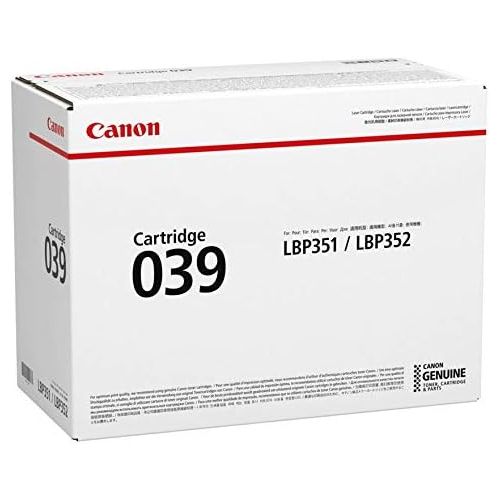 캐논 Canon CNMCRTDG039H CRG-039H High Yield Black Toner Cartridge for LBP351352