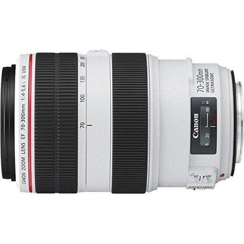  Canon(6AVE) Canon EF 70-300mm f4-5.6L is USM Lens Bundle wUV Filter (International Model)