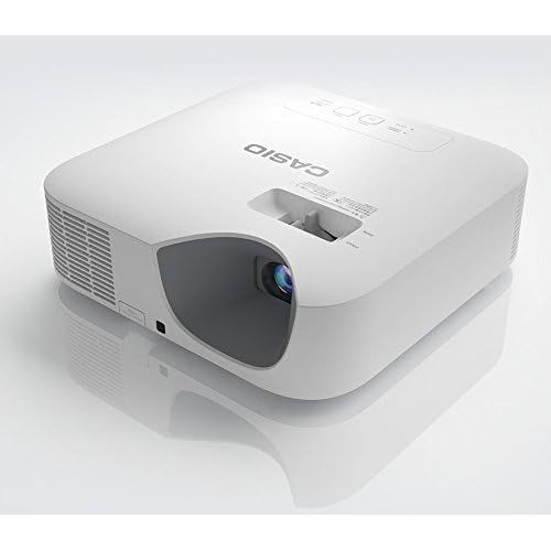 카시오 Casio XJ-V110W LED WXGA Projector + PSC Lens Cloth (3,500 Lumens)