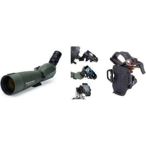 셀레스트론 Celestron 52305 Regal M2 80ED Spotting Scope with NexYZ 3-Axis Universal Smartphone Adapter