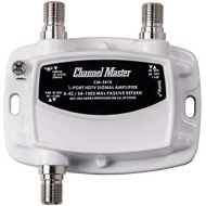 [아마존베스트]Channel Master CM-3410 1-Port Ultra Mini Distribution Amplifier for Cable and Antenna Signals