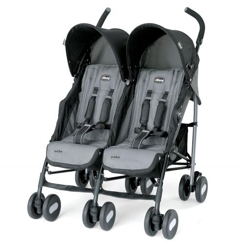 치코 [아마존베스트]Chicco Echo Twin Stroller, Coal