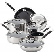 Circulon Momentum Stainless Steel Nonstick 11-Piece Cookware Set