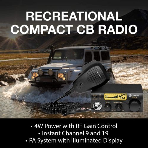 코브라 19 DX IV - CB Radio - LCD Display - 40 channels by Cobra