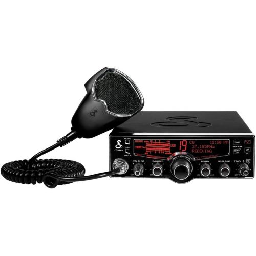 코브라 Cobra 29LX Professional CB Radio - NOAA Weather Channels and Emergency Alert System, Selectible 4-Color LCD, Auto-Scan, Alarm and Radio Check