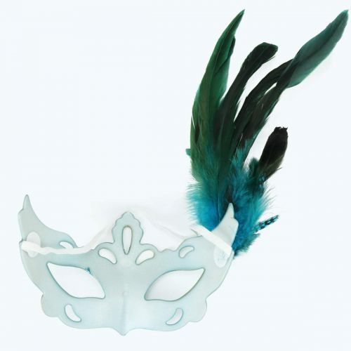  Visit the Coddsmz Store Crystal Rhinestone Feather Venetian Style Masquerade Mask Princess Fancy Dress for Children