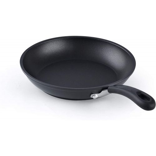  Cook N Home 02597, Black 12-Piece Nonstick Hard Anodized Cookware Set