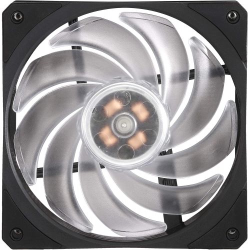  [아마존베스트]Cooler Master RR-212S-20PC-R1 Hyper 212 RGB Black Edition CPU Air Cooler 4 Direct Contact Heat pipes 120mm RGB Fan