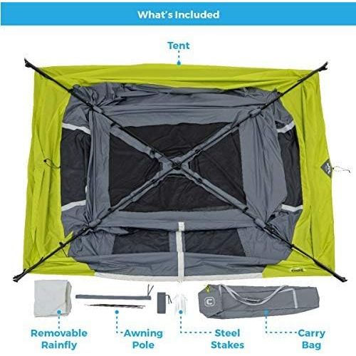  [아마존베스트]CORE 6 Person Instant Cabin Tent with Awning