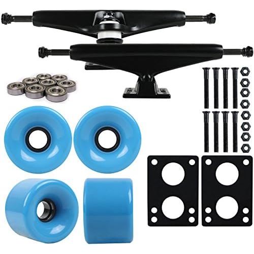  LONGBOARD Package CORE 6 in BLACK TRUCKS 70mm WHEELS