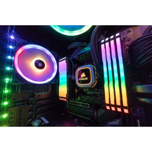 커세어 [아마존베스트]Corsair CORSAIR VENGEANCE RGB PRO 16GB (2x8GB) DDR4 3200MHz C16 LED Desktop Memory - Black