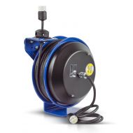 Visit the Coxreels Store Coxreels EZ-Coil Safety Series Power Cord Reel with Single Receptacle - 50 Ft., Model# EZ-PC13-5012-A