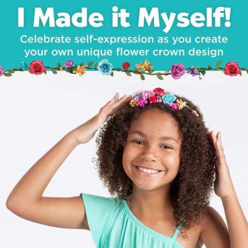  [아마존베스트]Creativity for Kids Flower Crowns - Hair Accessory Kit for Kids
