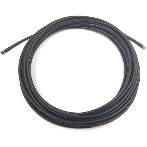  12 Foot SMA Male to SMA Male Times Microwave LMR240 Ultraflex Antenna 50 Ohm Cable assembled by Custom Cable Connection