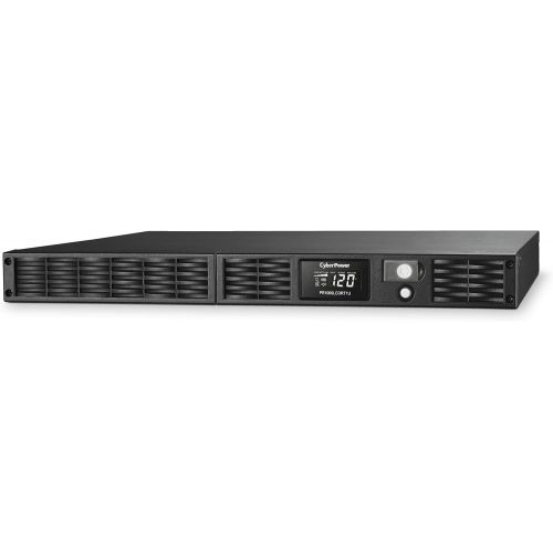  CyberPower PR1000LCDRM1U Smart App Sinewave UPS System, 1000VA750W, 6 Outlets, AVR, 1U Rackmount