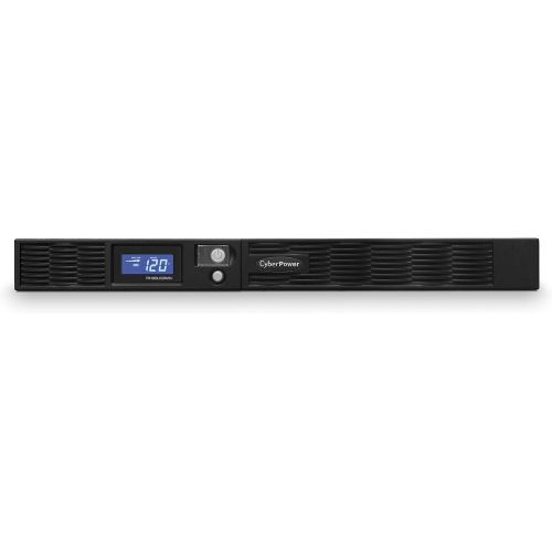  CyberPower PR1000LCDRM1U Smart App Sinewave UPS System, 1000VA750W, 6 Outlets, AVR, 1U Rackmount