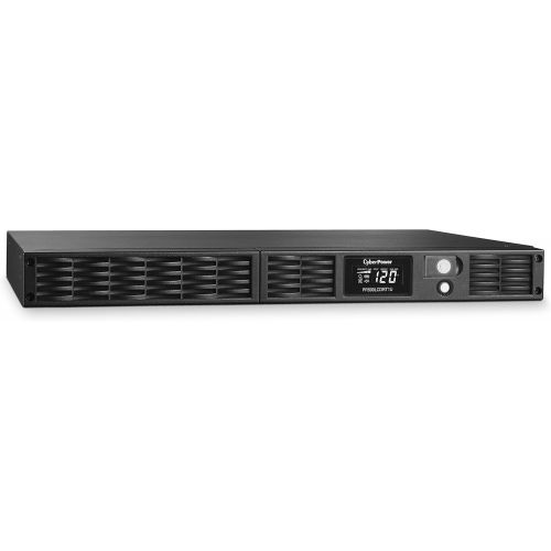  CyberPower PR1000LCDRM1U Smart App Sinewave UPS System, 1000VA750W, 6 Outlets, AVR, 1U Rackmount