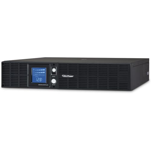  CyberPower OR2200LCDRT2U Smart App LCD UPS System, 2200VA1320W, 8 Outlets, AVR, 2U RackTower