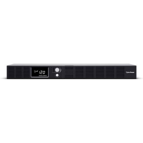  CyberPower OR500LCDRM1U Smart App LCD UPS System, 500VA300W, 6 Outlets, AVR, 1U Rackmount