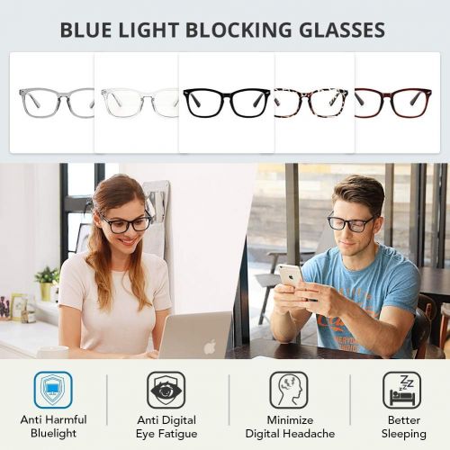  [아마존베스트]Cyxus Blue Light Filter Computer Glasses for Women Men Blocking UV Headache [Anti Eye Eyestrain]...