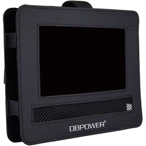  [아마존베스트]DBPOWER Car Headrest Mount Holder Strap Case for Swivel & Flip Style Portable DVD Player (9.5 inch)