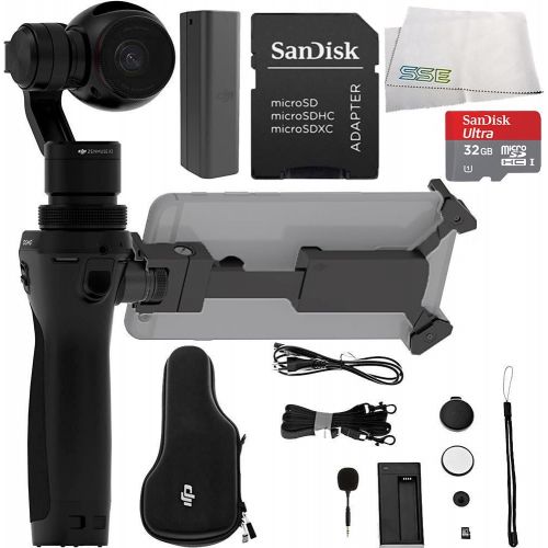 디제이아이 DJI Osmo Handheld 4K Camera and 3-Axis Gimbal Starters Bundle