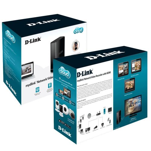  D-Link Systems DNR-312L mydlink NVR with HDMI Output (Black)