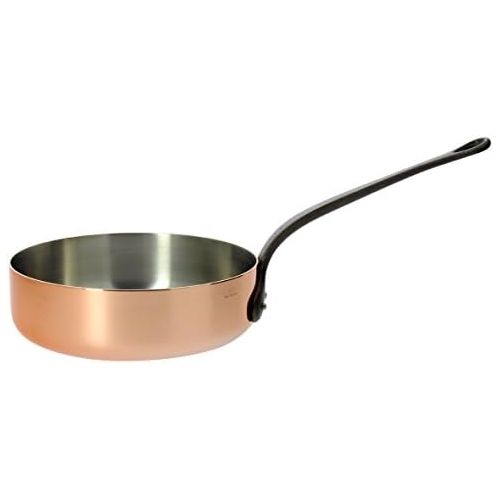  De Buyer INOCUIVRE Copper Stainless Steel Saute-pan 8-Inch