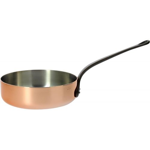  De Buyer INOCUIVRE Copper Stainless Steel Saute-pan 8-Inch