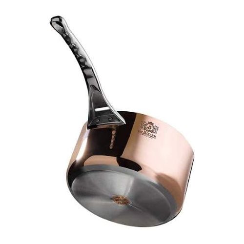  De Buyer PRIMA MATERA Round Copper Stainless Steel Saucepan 6.25-Inch