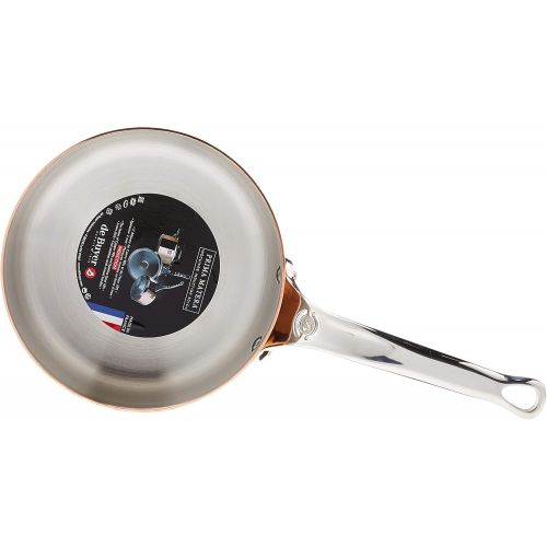  De Buyer PRIMA MATERA Round Copper Stainless Steel Saucepan 6.25-Inch