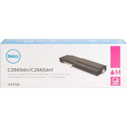 델 Dell V4TG6 Toner Cartridge C2660dnC2665dnf Color Laser Printer