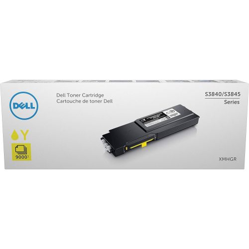 델 DELL PRINTER ACCESSORIES 9K Hi Yield Yellow Cartridge, Xmhgr