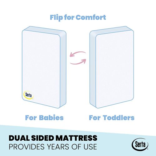  Visit the Delta Children Store Delta Children Abby Toddler Bed, Dark Chocolate with Serta Perfect Start Crib and Toddler Mattress