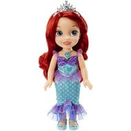 Visit the Disney Princess Store Disney Princess Ariel Doll The Little Mermaid Sing & Shimmer Toddler Doll, Princess Ariel Sings Part of Your World When You Press Her Jeweled Necklace [Amazon Exclusive]