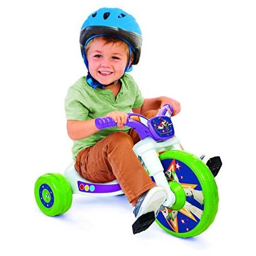 디즈니 Visit the Disney Store Disney 94742 Toy Story 10 Fly Wheel Junior Cruiser Ride-on, Ages 2-4