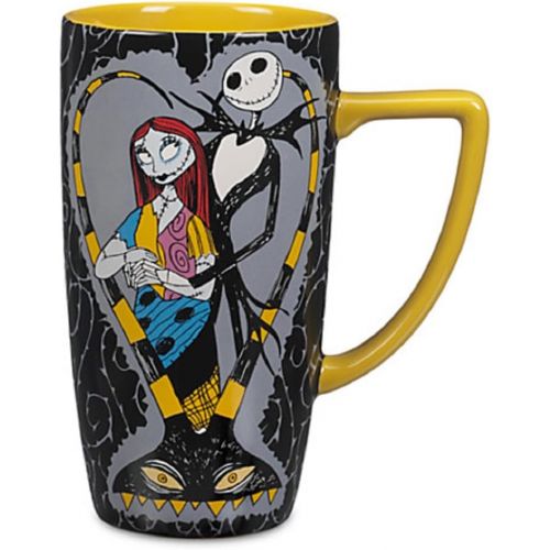 디즈니 Visit the Disney Store Disney Store Jack Skellington and Sally Coffee Mug Cup Nightmare Before Christmas
