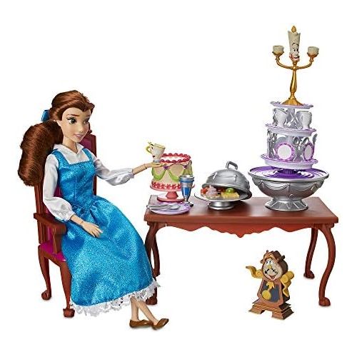 디즈니 Visit the Disney Store Disney Belle Classic Doll Dinner Party Play Set - Beauty and The Beast