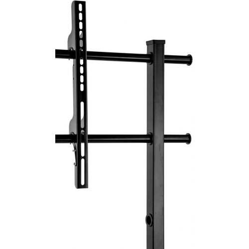  Displays2go TVSVM38C3 Flat Panel TV Stand with Mount for 37-Inch to 71-Inch Monitors, Black