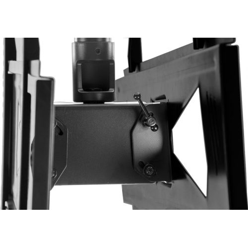  Displays2go DUOCEL3770 Double Sided Height Adjustable Ceiling TV Mount for 37-Inch to 70-Inch Flat Screen Monitors (Black)