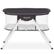 Visit the Dream On Me Store Dream On Me Poppy Traveler Portable Bassinet in Dark Grey