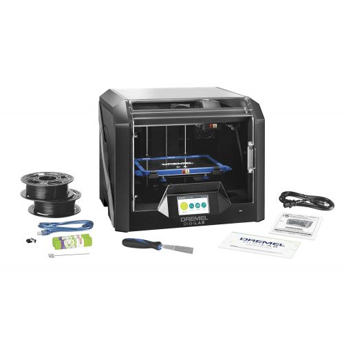  Dremel Digilab 3D45 Award Winning 3D Printer, Idea Builder with Heated Build Plate to Print Nylon, ECO ABS, PETG, PLA at 50 Micron Resolution