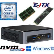 Visit the E-ITX Store Intel NUC8I5BEK 8th Gen Core i5 System, 16GB DDR4, 512GB M.2 PCIe NVMe SSD, Win 10 Pro Installed & Configured by E-ITX