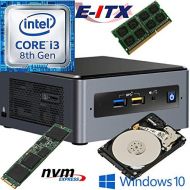 Visit the E-ITX Store Intel NUC8I3BEH 8th Gen Core i3 System, 16GB DDR4, 128GB M.2 PCIe NVMe SSD, 2TB HDD, Win 10 Pro Installed & Configured by E-ITX